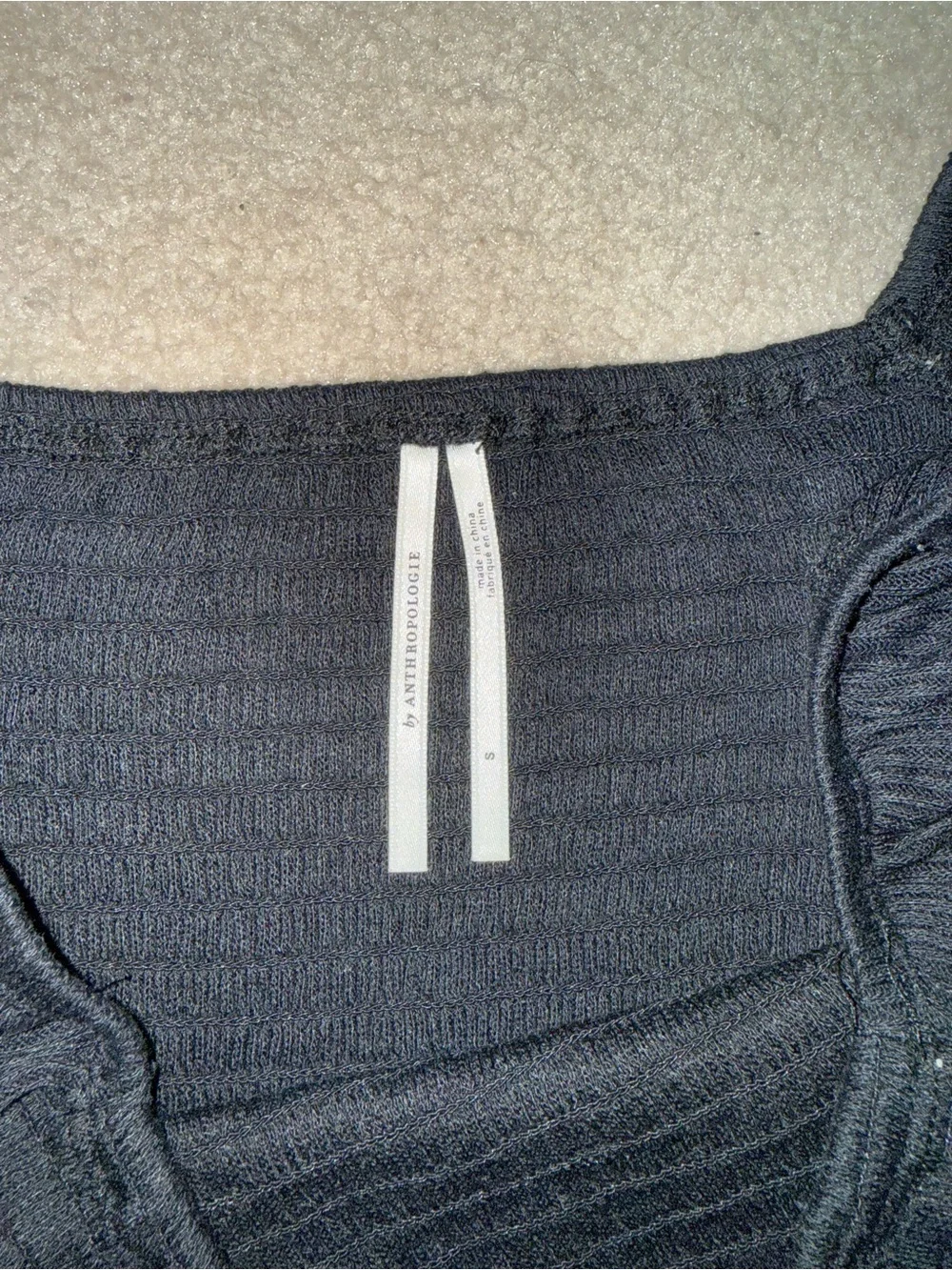 Anthropologie square neckline